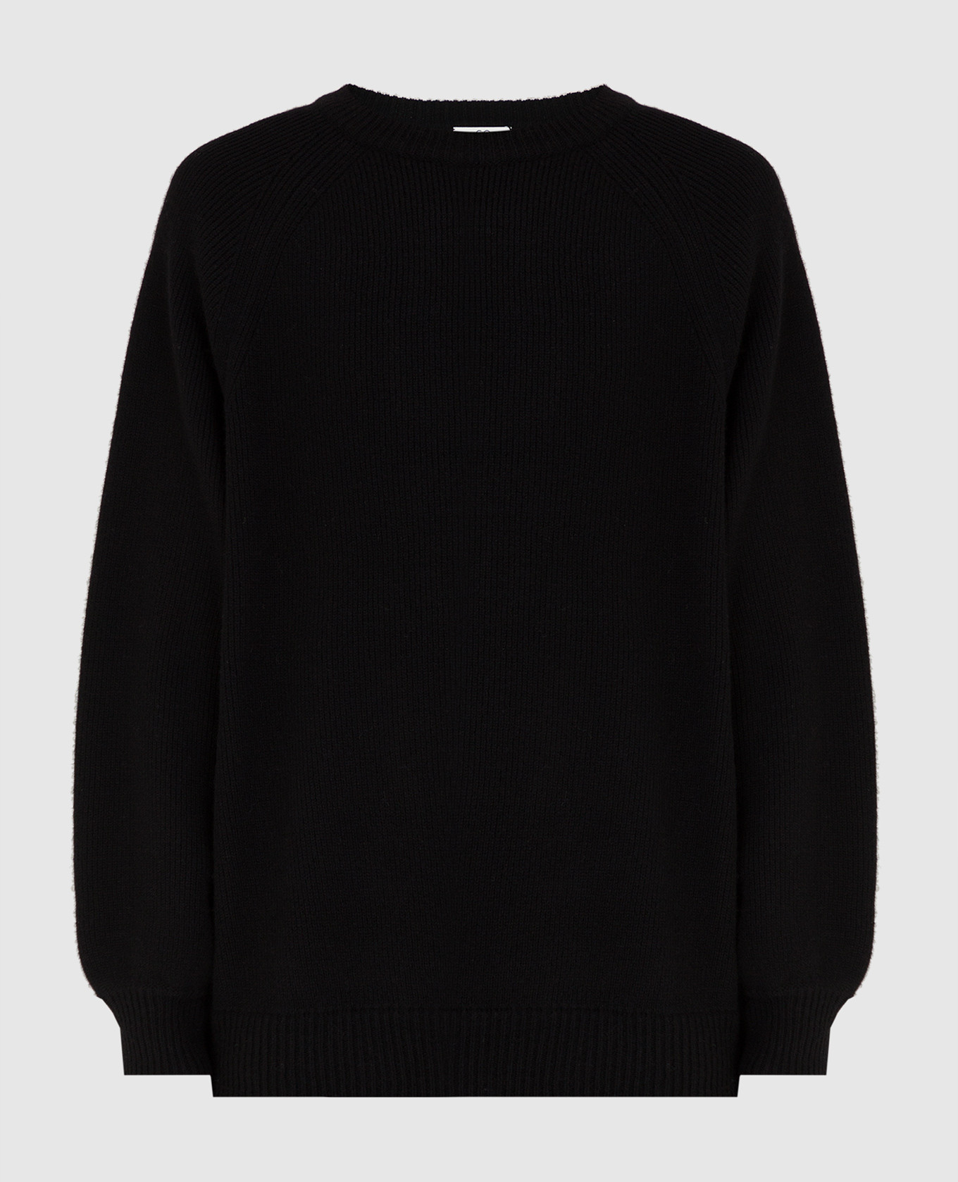 Черный свитер из кашемира
