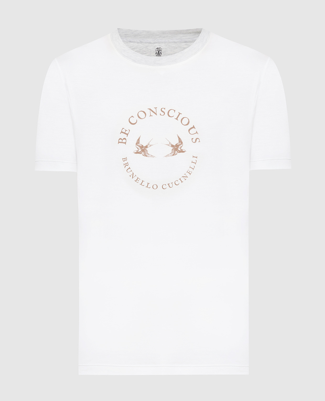 

Светло-бежевая футболка Brunello Cucinelli, Светло-бежевый, Футболки