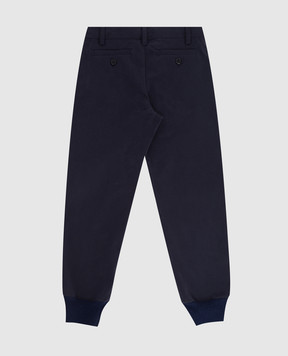 Stefano Ricci Детские синие джогеры YAT6400050RS0001