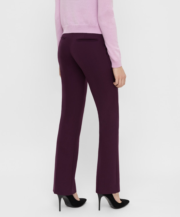 Valentino Фиолетовые брюки SB0RB3F54W3 изображение 4