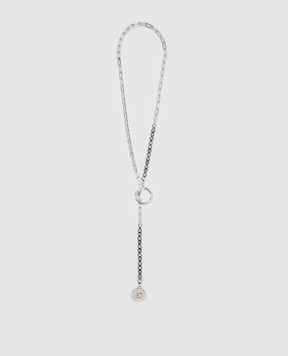 Dolce&Gabbana Ожерелье с бусинами и медальоном WNN7L2W1111