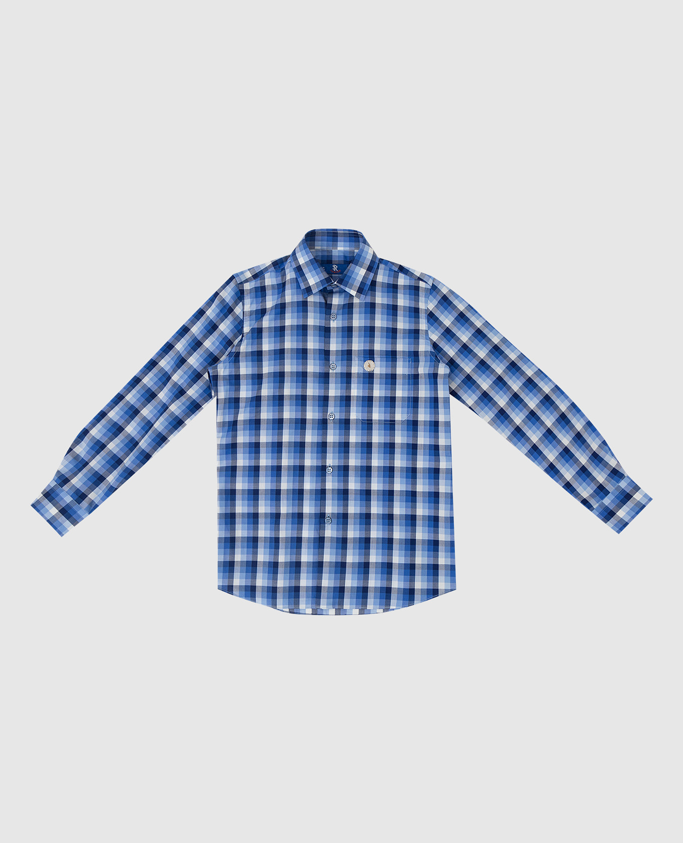 Children's checkered shirt