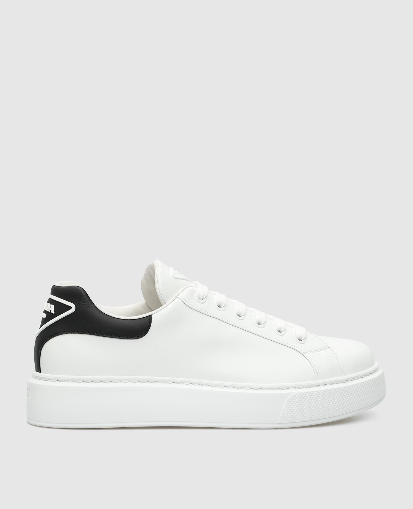 

Белые кожаные сникеры Prada Sport, Белый, Кроссовки