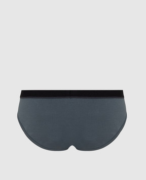 Ermenegildo Zegna Серые трусы-брифы N3L611200