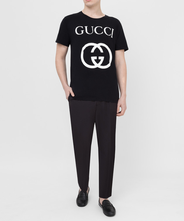 Gucci Черные брюки 568612ZABWZ изображение 2