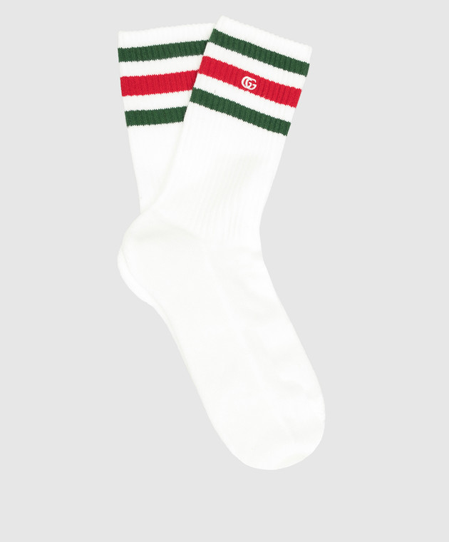 Gucci Детские носки с вышивкой логотипа 4595324K667 изображение 2