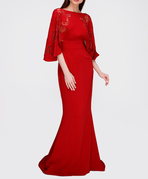 Zuhair Murad Красное платье RDFW17024DL99 изображение 2
