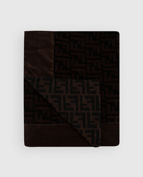 Fendi Towel in logo monogram pattern FXA008A79J