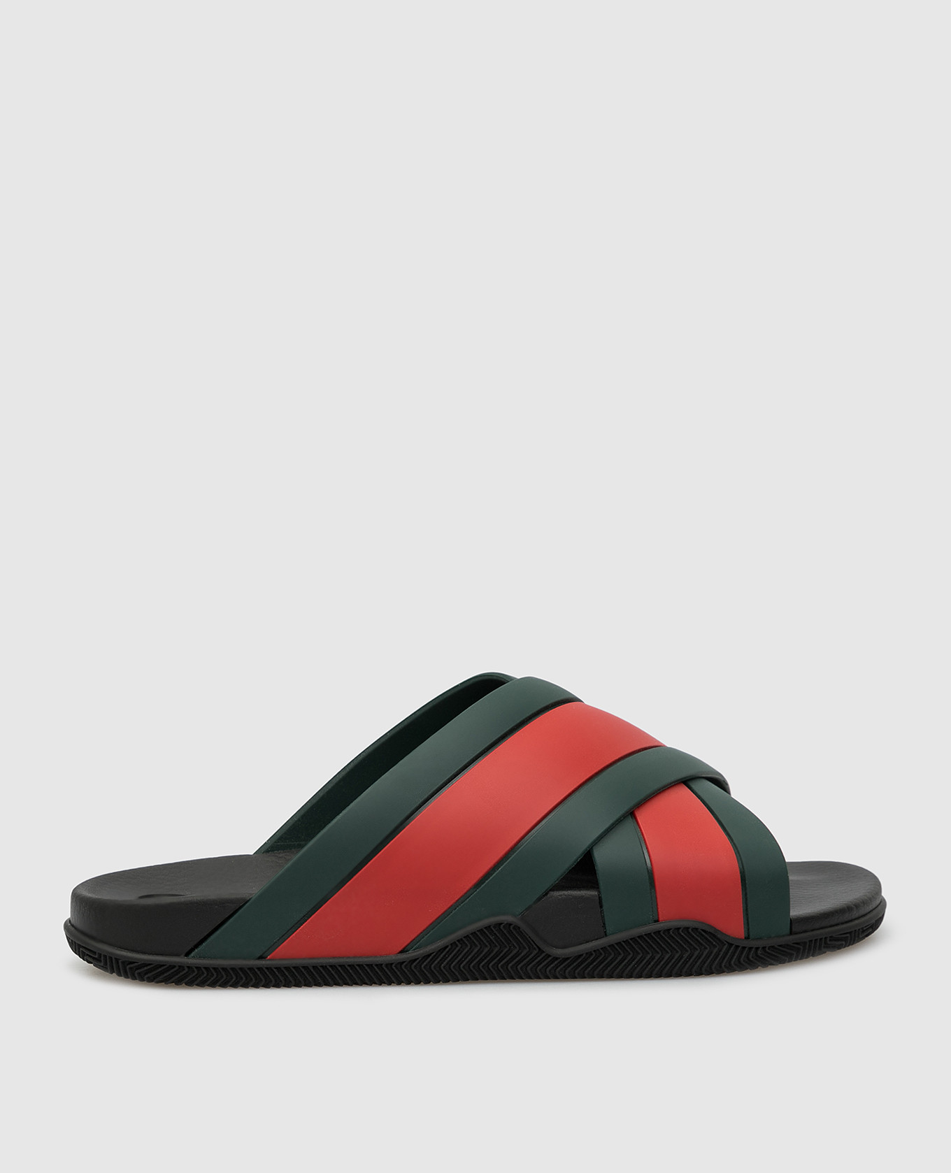 

Слайдеры с Web Gucci, Зеленый, Шлепанцы