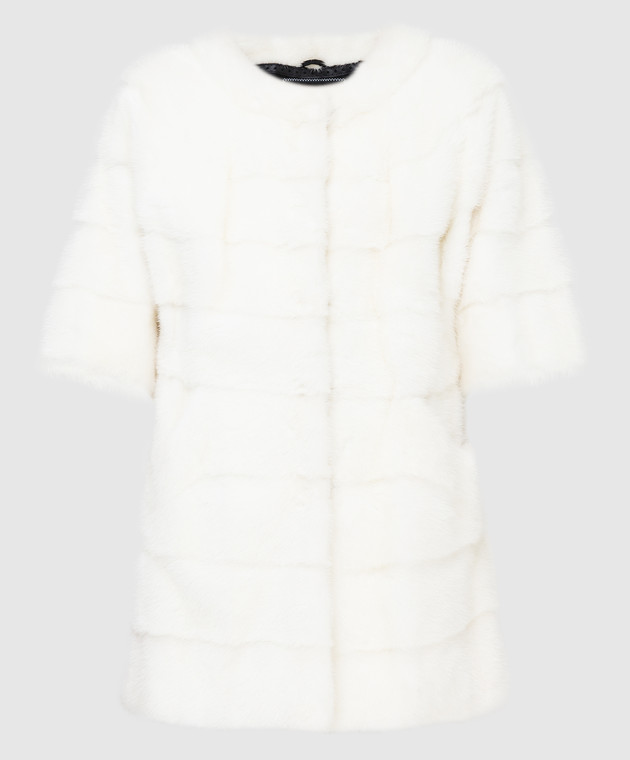 Annabella White mink coat 5FR1J