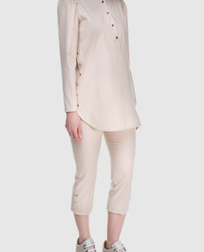 Twinset Бежевые брюки TS821P