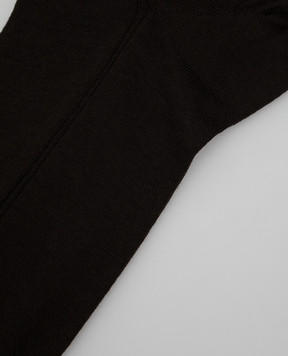 RiminiVeste Коричневые носки из шерсти WN8011EMINENCE