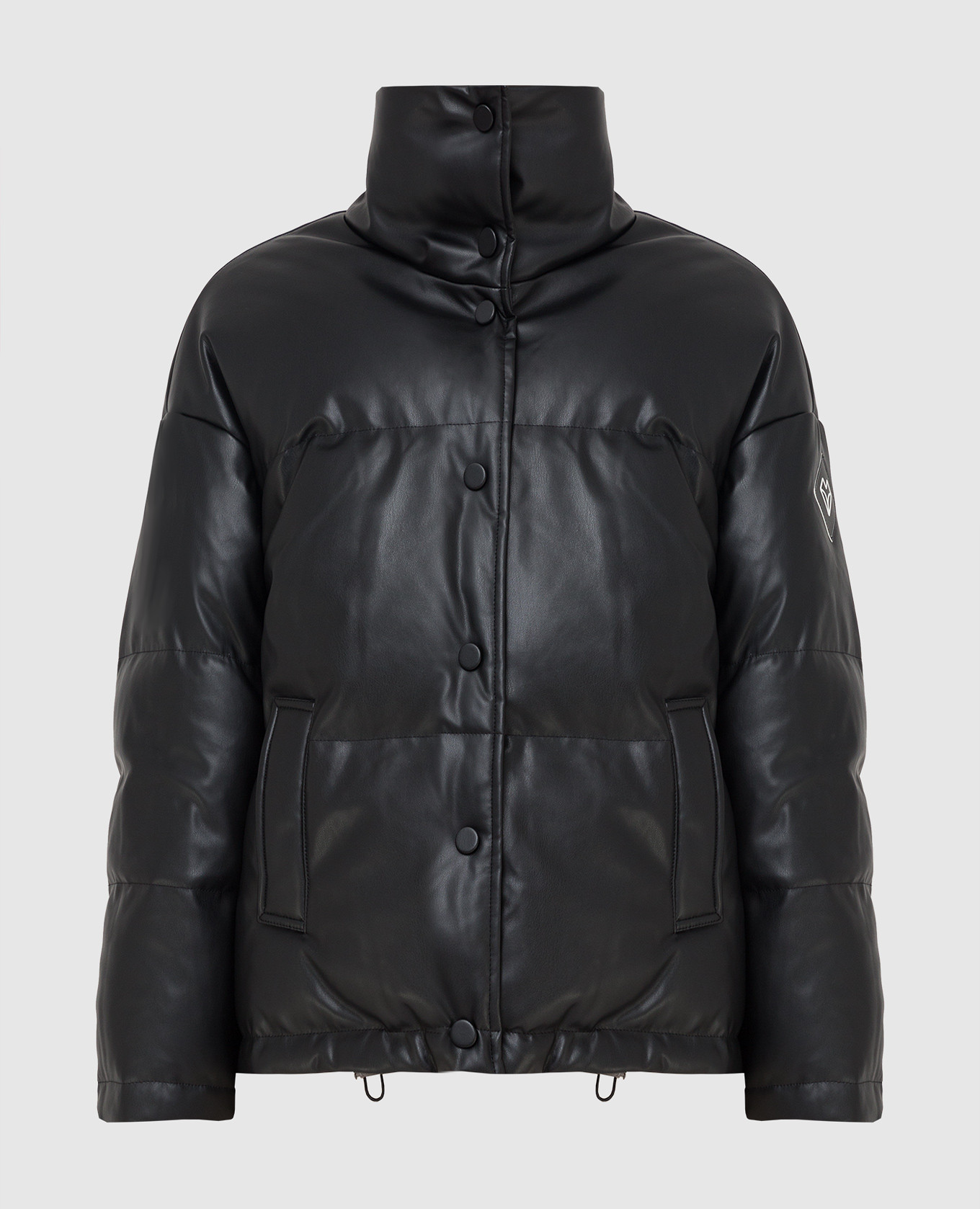 

Черная пуховая куртка, Черный, Куртки