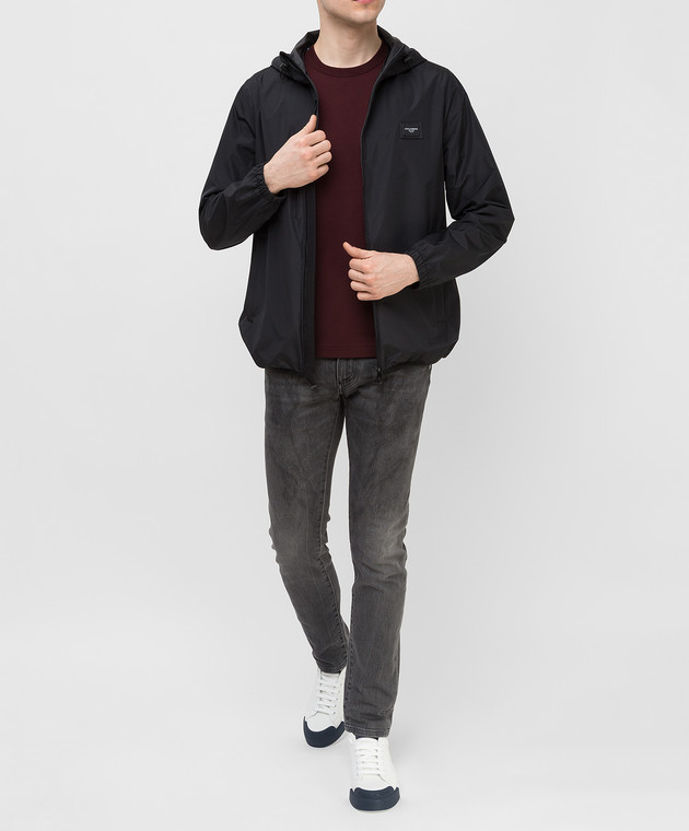 Dolce&Gabbana Черная куртка G9PW2THUMEX изображение 2