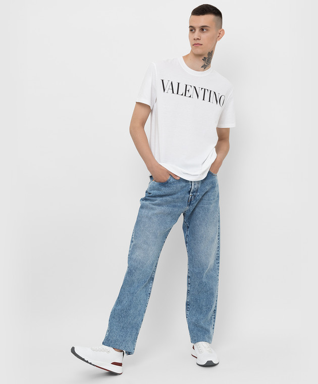 Valentino Джинсы с узором VLogo Signature XV3DE01T847 изображение 2
