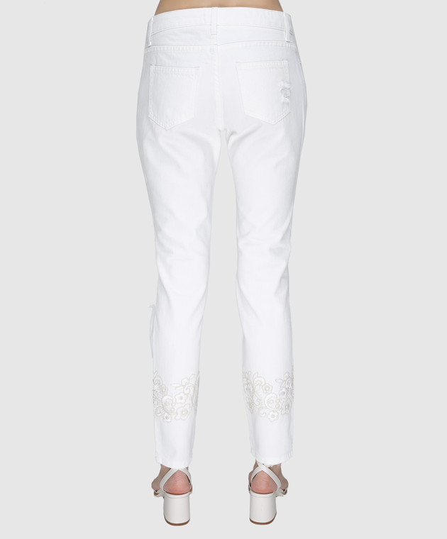 Ermanno Білі джинси JL09 зображення 4
