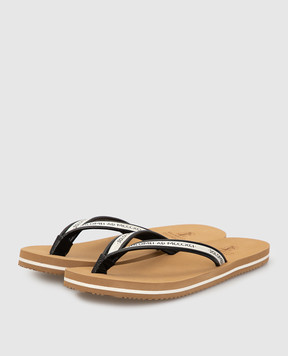 Brunello Cucinelli Черные шлепанцы MLZNIA0066