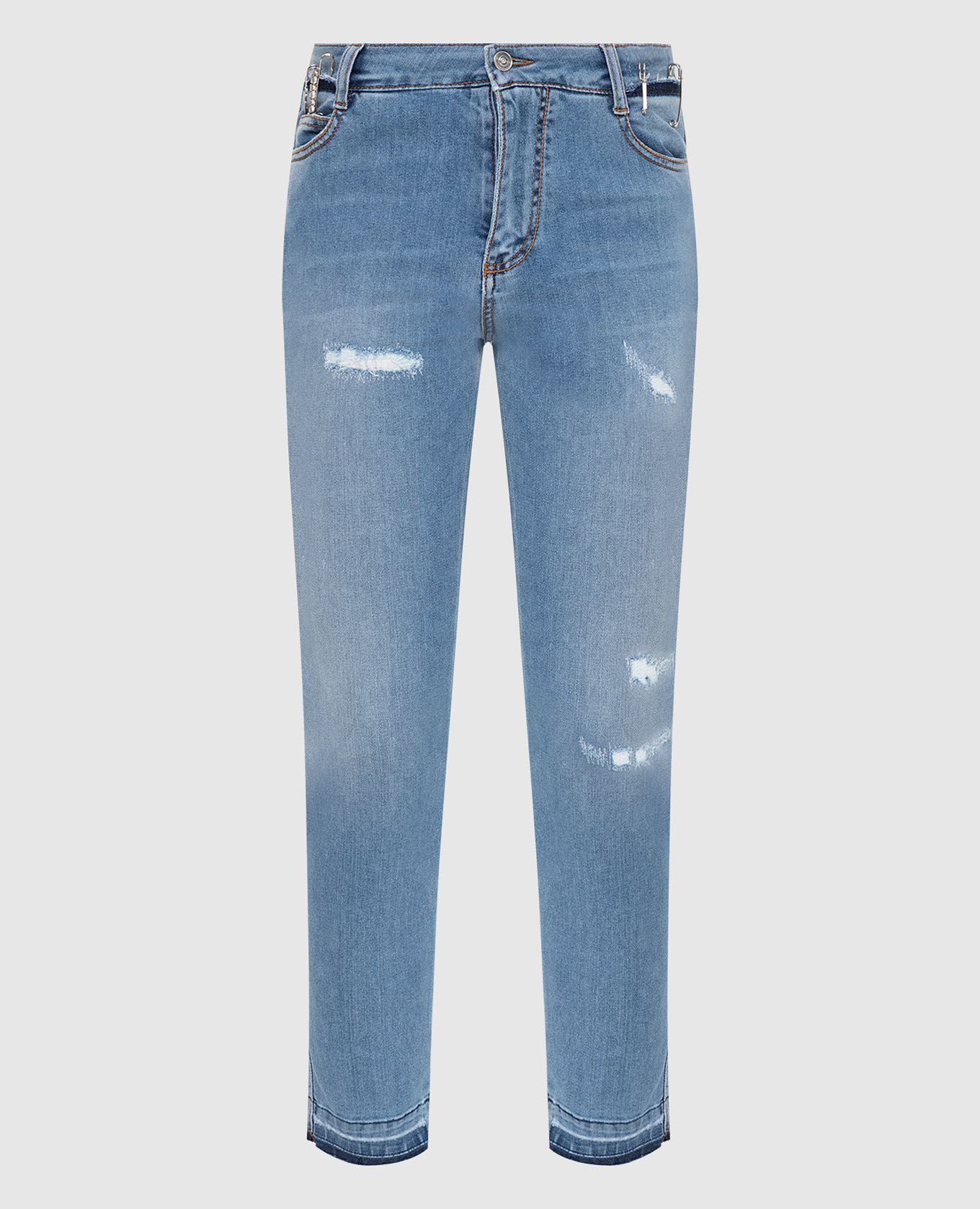 

Синие джинсы Ermanno Scervino, Синий, Джинсы