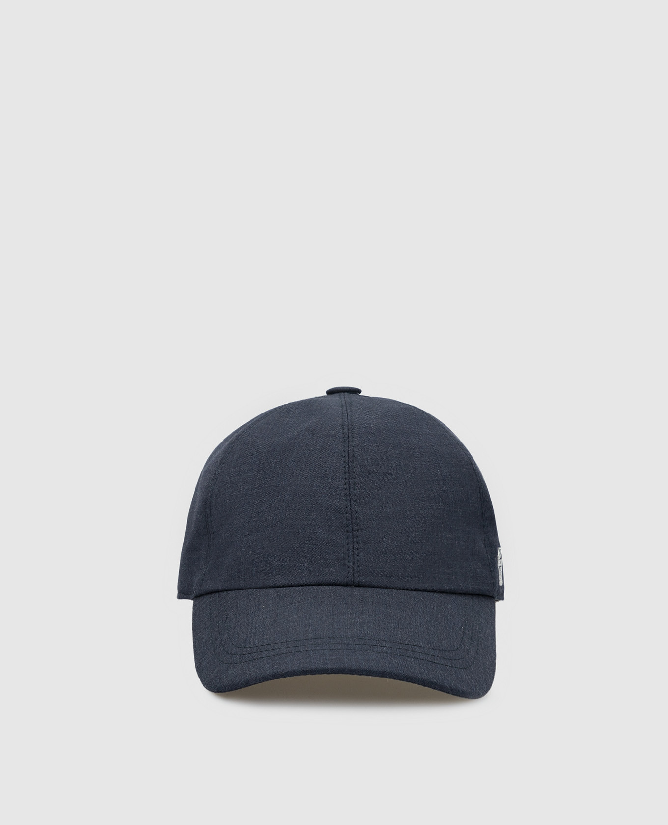 

Синяя кепка из шерсти Brunello Cucinelli, Тёмно-синий, Кепки