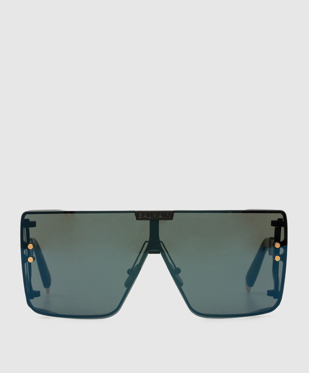 Balmain Квадратные солнцезащитные очки Wonder Boy LTD BPS102G146