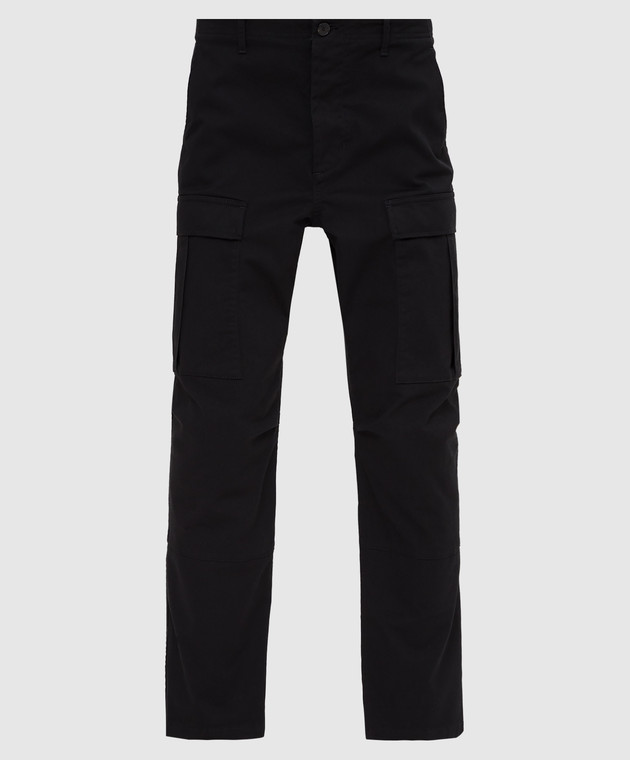Balenciaga Чорні брюки-карго 557301