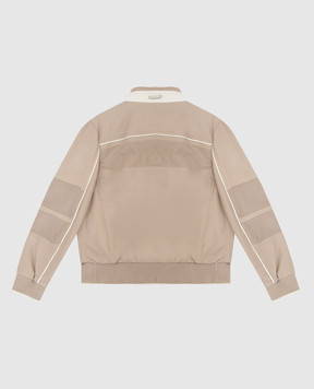 Stefano Ricci Дитяча світло-бежева дублянка Y7J0300040LACOTR