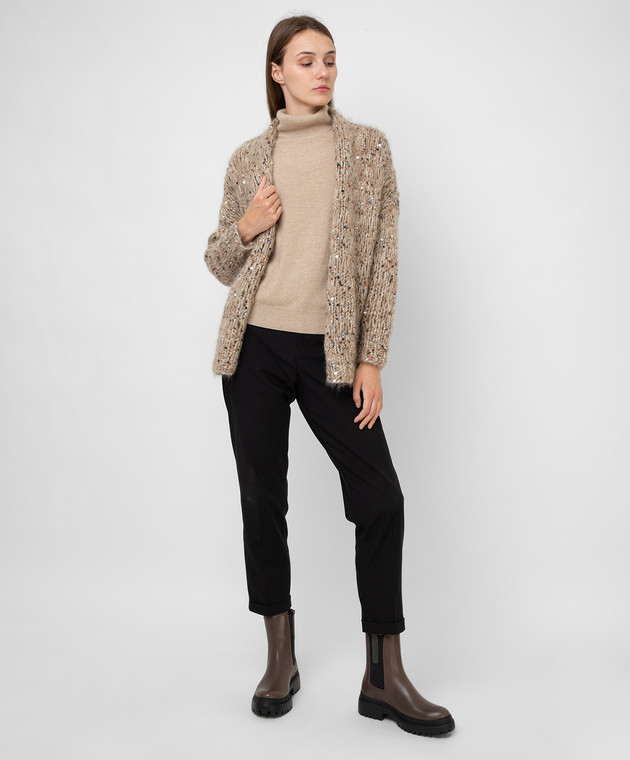 Brunello Cucinelli Кардиган в пайєтках MBN622006 зображення 2