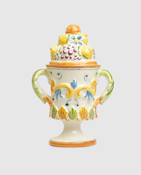 Dolce&Gabbana Желтый фарфоровый подсвечник PCN003PCN00