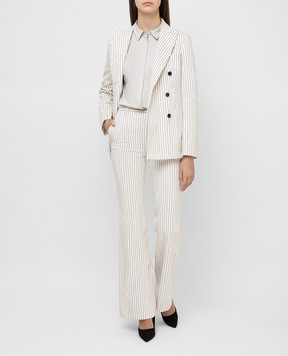 Brunello Cucinelli Светло-серая рубашка M009150M36