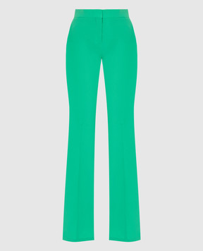 The Attico Зеленые брюки-клеш Rachel 221WCP63E043