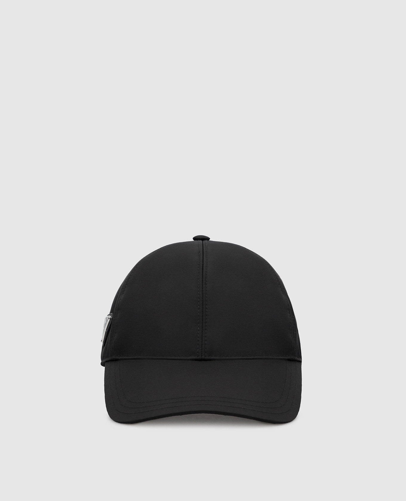 Черная кепка Re-Nylon Prada