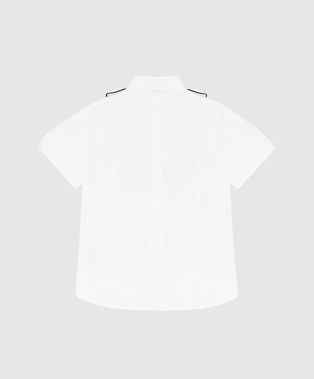 CAF Детская белая рубашка 72PO24 изображение 2