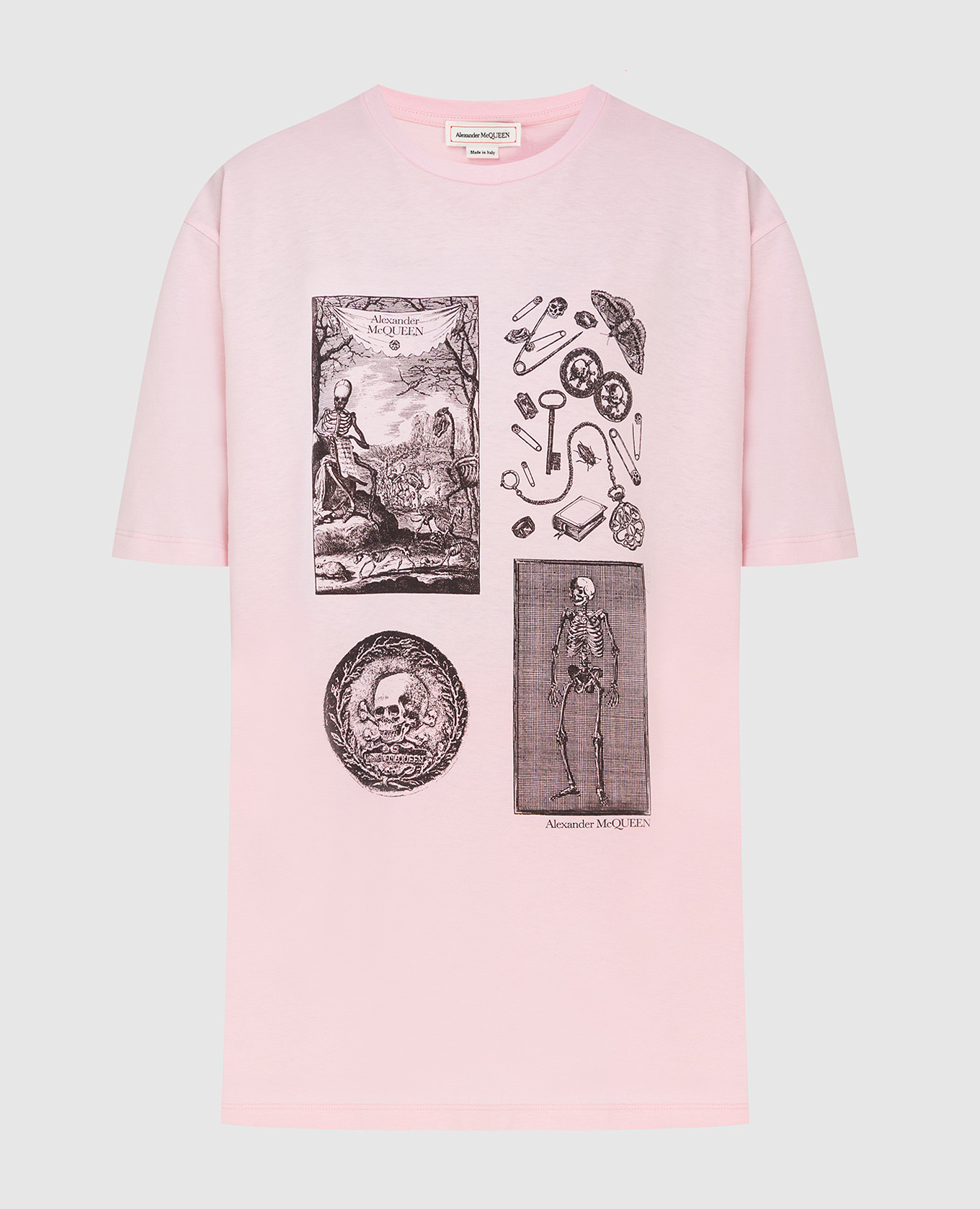

Розовая футболка Alexander McQueen, Розовый, Футболки
