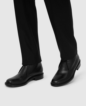Saint Laurent Черные кожаные дезерты 63237025X00