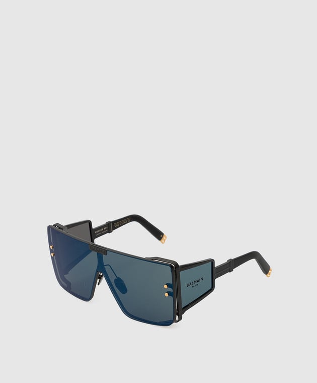 Balmain Квадратные солнцезащитные очки Wonder Boy LTD BPS102G146 изображение 4