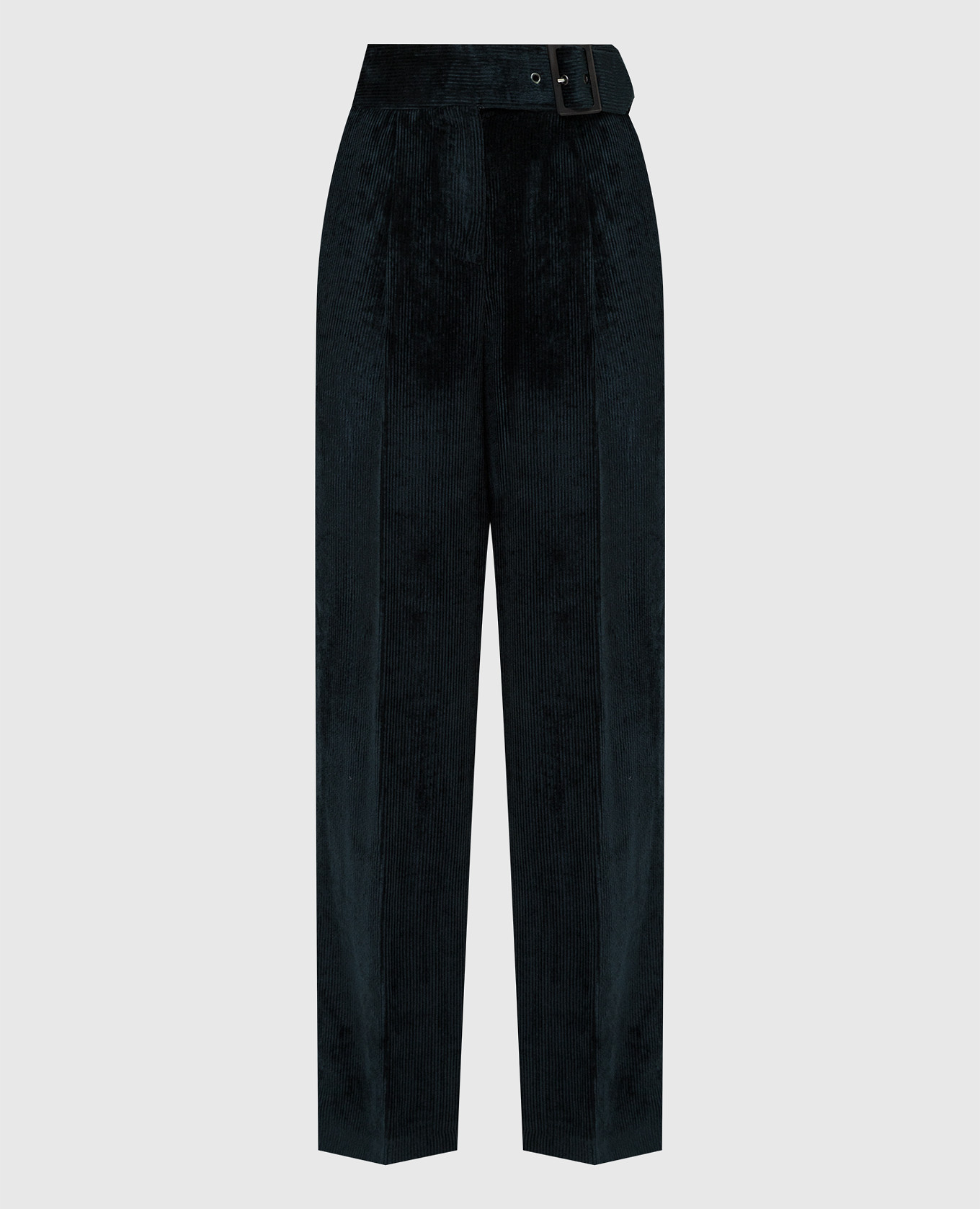 

Вельветовые брюки широкого кроя, Зеленый, Широкие брюки