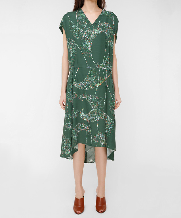 Balenciaga Зеленое платье 456946 изображение 3
