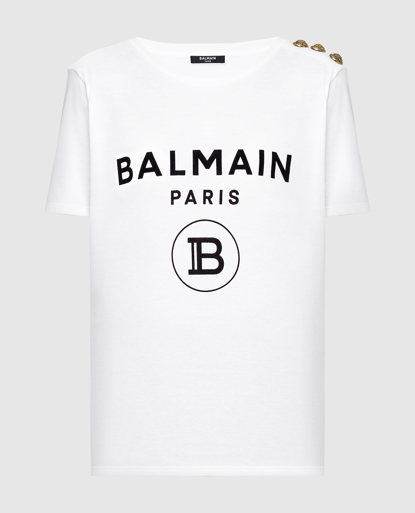 

Белая футболка Balmain, Белый, Футболки