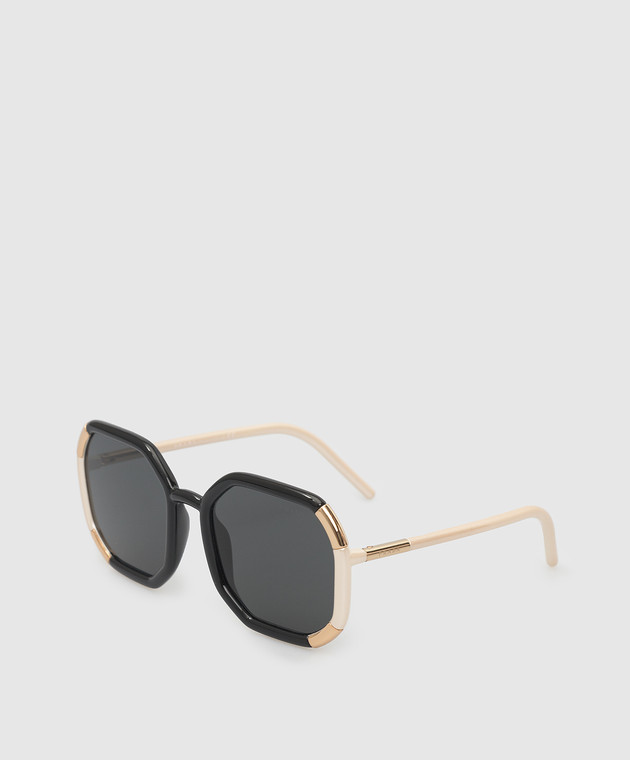Prada Солнцезащитные очки Decode с контрастными вставками PR20XS02F5S058 изображение 3