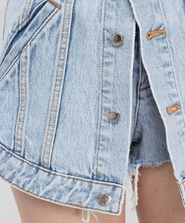 Alexander Wang Джинсовая юбка-шорты 4DC1215877 изображение 5