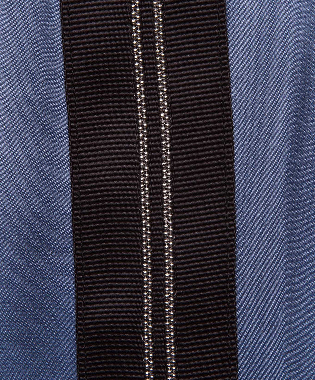 Brunello Cucinelli Синяя блуза M0H34S0720 изображение 5