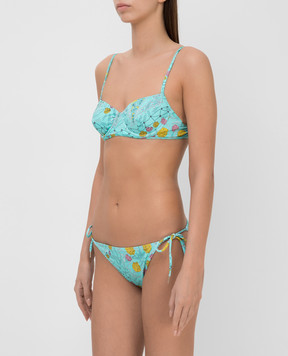 EMILIO PUCCI Лиф на косточках с принтом Conchiglie 1HMX601H797