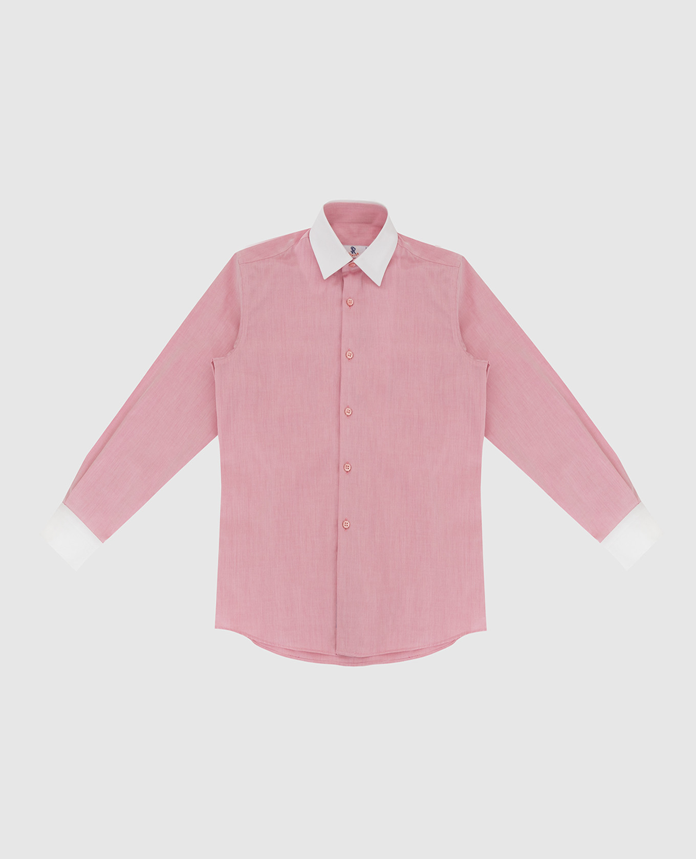 Детская розовая рубашка