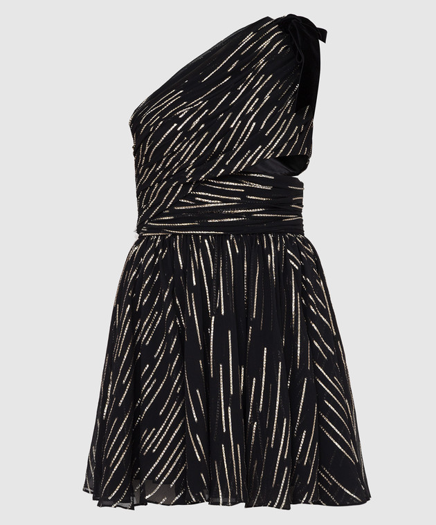 Saint Laurent Черное платье из шелка 592241Y3A70