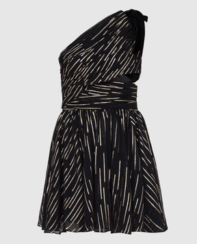 Saint Laurent Черное платье из шелка 592241Y3A70