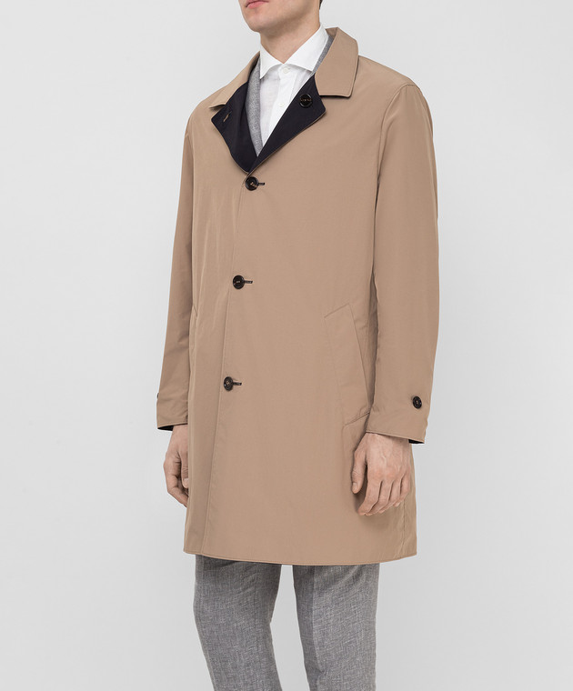 Brunello Cucinelli Двухсторонний плащ MD4796399 изображение 3