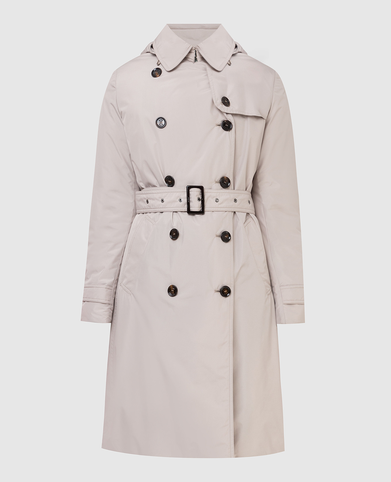 

Пуховый плащ Rolita MooRER, Светло-серый, Плащи