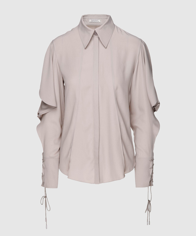 NINA RICCI Сіра блуза 18PCTO002AC0109