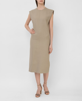 Max Mara Sportmax Бежевое платье FIFY