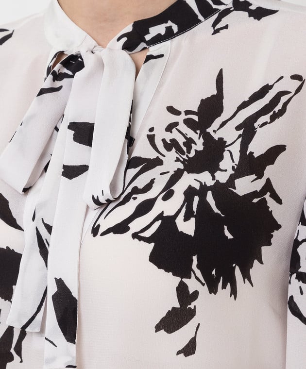 Max & Co Шовкова блуза в квітковий принт LUCE зображення 5
